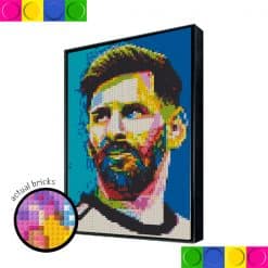 Lionel Messi 9 - 51.2 x 76.8cm