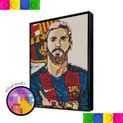 Lionel Messi 18 - 51.2 x 76.8cm